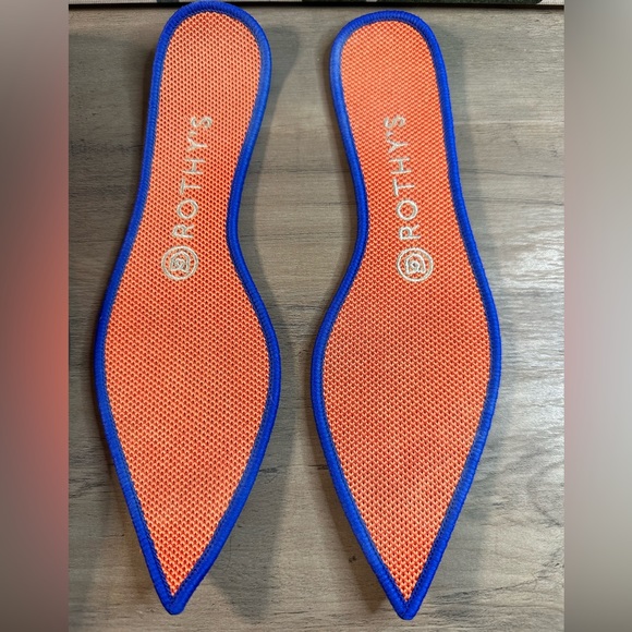 Rothy’s The Point (Retired) Persimmon Orange 8 EUC - Picture 8 of 11